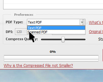 Select PDF Type